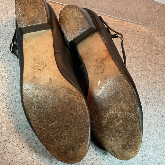 Leather Character Shoe 925 by Angelo Luzio black. leather soles 10 but feels 9.5 - Picture 5 of 6